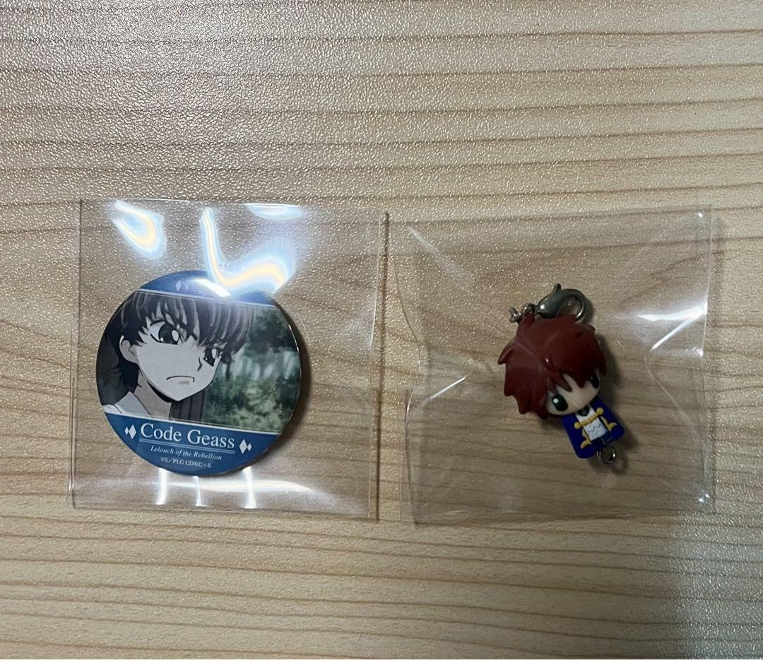 Amazon.co.jp: 枢木スザク 幼少期缶バッジ コードギアス 反逆の