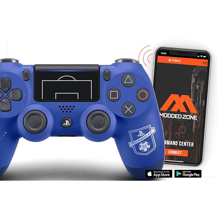 Buy Limited Edition Playstation UEFA F.C. PS4 PRO Modded Controller for Rapid Fire FPS MOD Pack