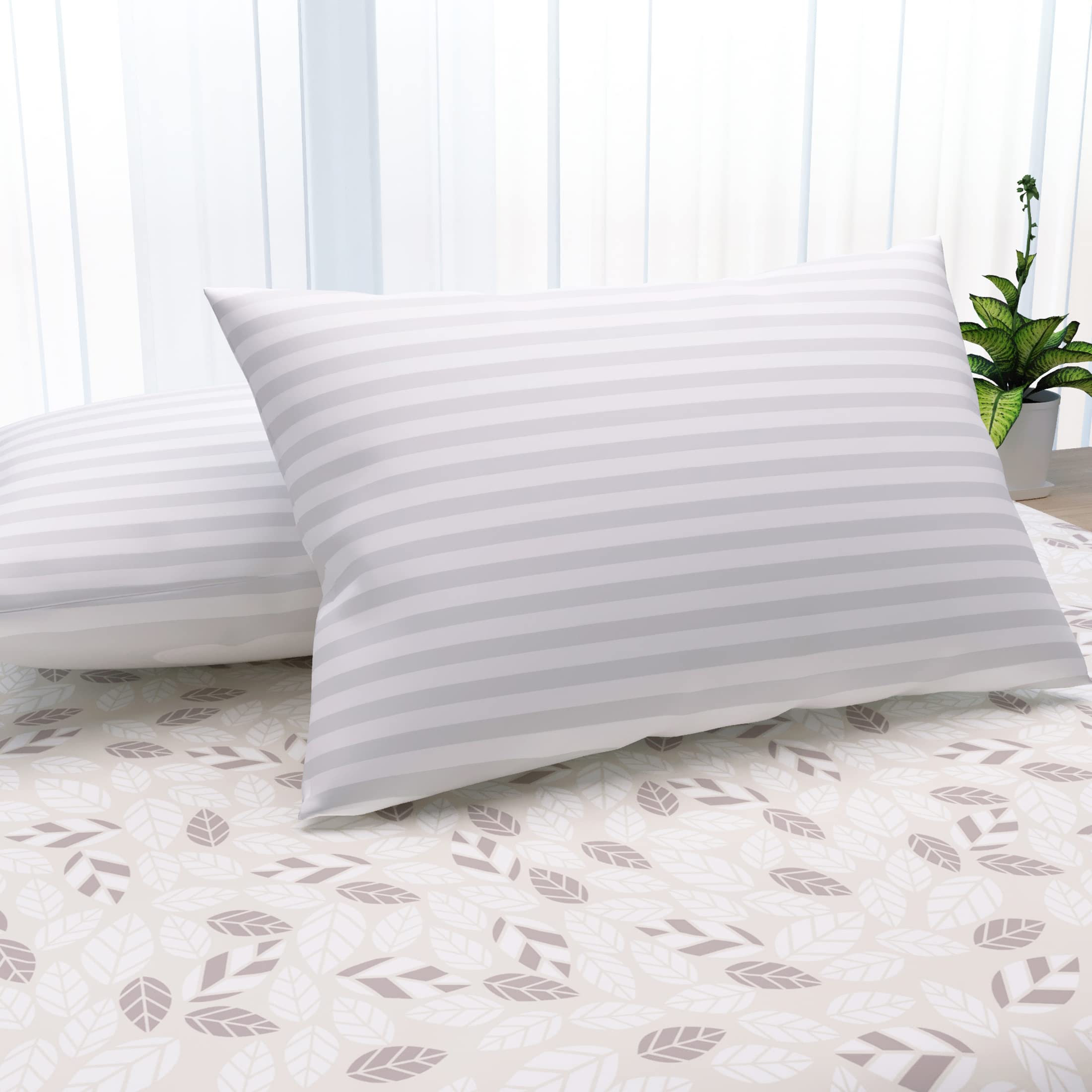 LA VERNE Microfiber Virgin Microfibre Blown Technology Filled Luxurious Anti Bacterial Cloth Sleeping Pillow Pack of 2 (27X16 Inch) (White) (B0BTYCC8YC) Amazon Price History, Amazon Price Tracker