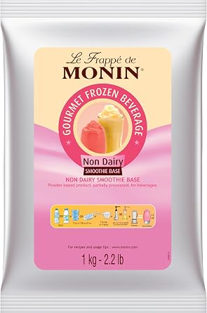 MONIN  Non-Dairy Plain Frappe Base 1kgSimply add to smoothies for a quality upgrade