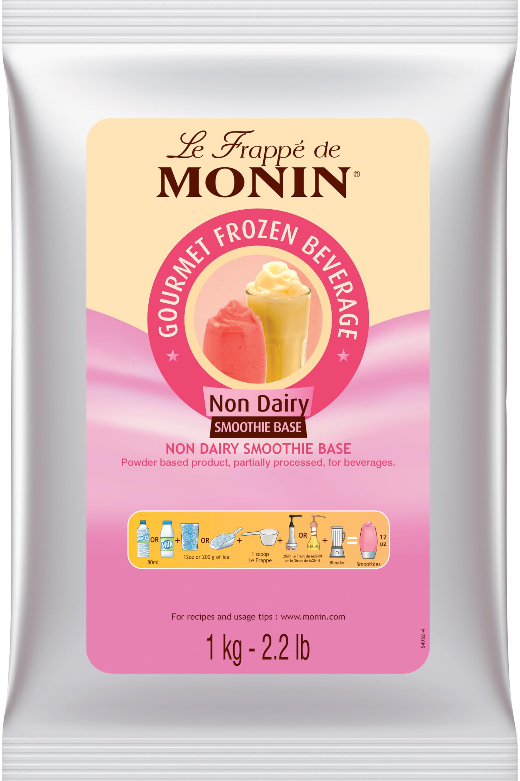 MONIN モナン ノンデイリーフラッペベ−ス6袋入り 1kg Amazon.co.jp: MONIN(モナン) ノンデイリー(プレーン)・フラッペベース