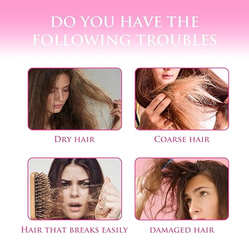 Miniatura 3 de Hoegoa Cápsulas de suero de vitaminas para el cabello con macadamia y aceite de aguacate, vitaminas a base de plantas para el crecimiento del