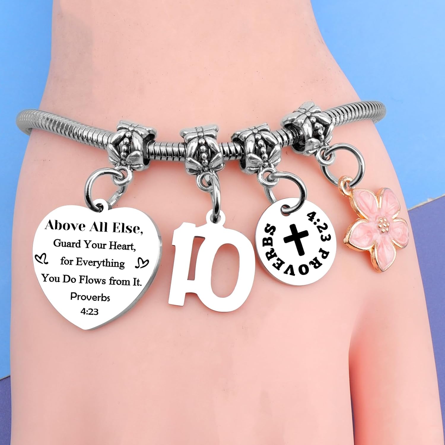 18th Birthday Gifts for Girls Bracelet Jewelry 13th 15th 16th 18th 21st Birthday Gift for Daughter Granddaughter 13 15 16 18 21 Years Old Girl Gift Happy Birthday Bracelet Gift for Friend Sister Teen - Image 3