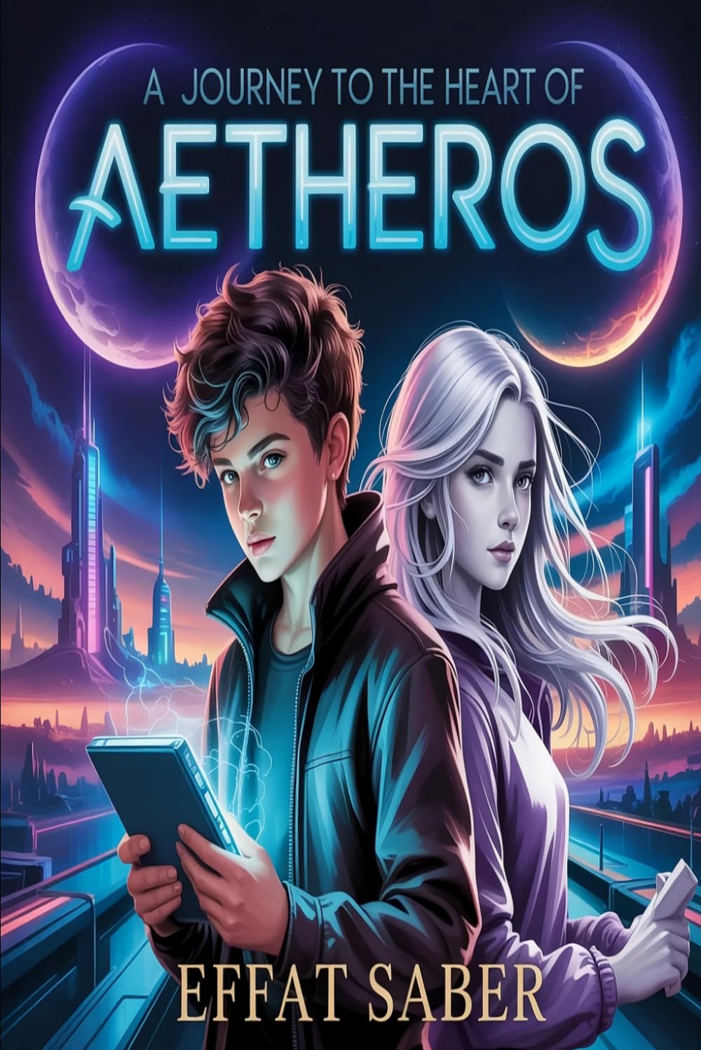 A Journey to the Heart of Aetheros: A Sci-Fi Fantasy Adventure for Young Adults