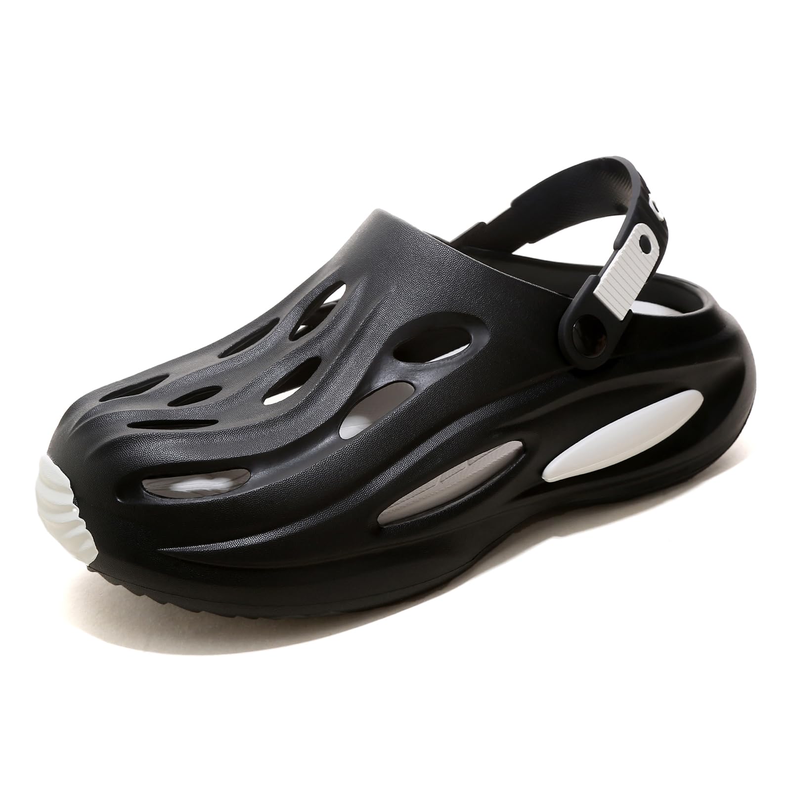 Platform Zoccoli Sanitari Uomo, Estive Tendenza Ciabatte Confortevole Sabot, Casual Scarpe Sanitarie Antiscivolo Calzature Infermieriadatto per Doccia Ospedale Lavoro