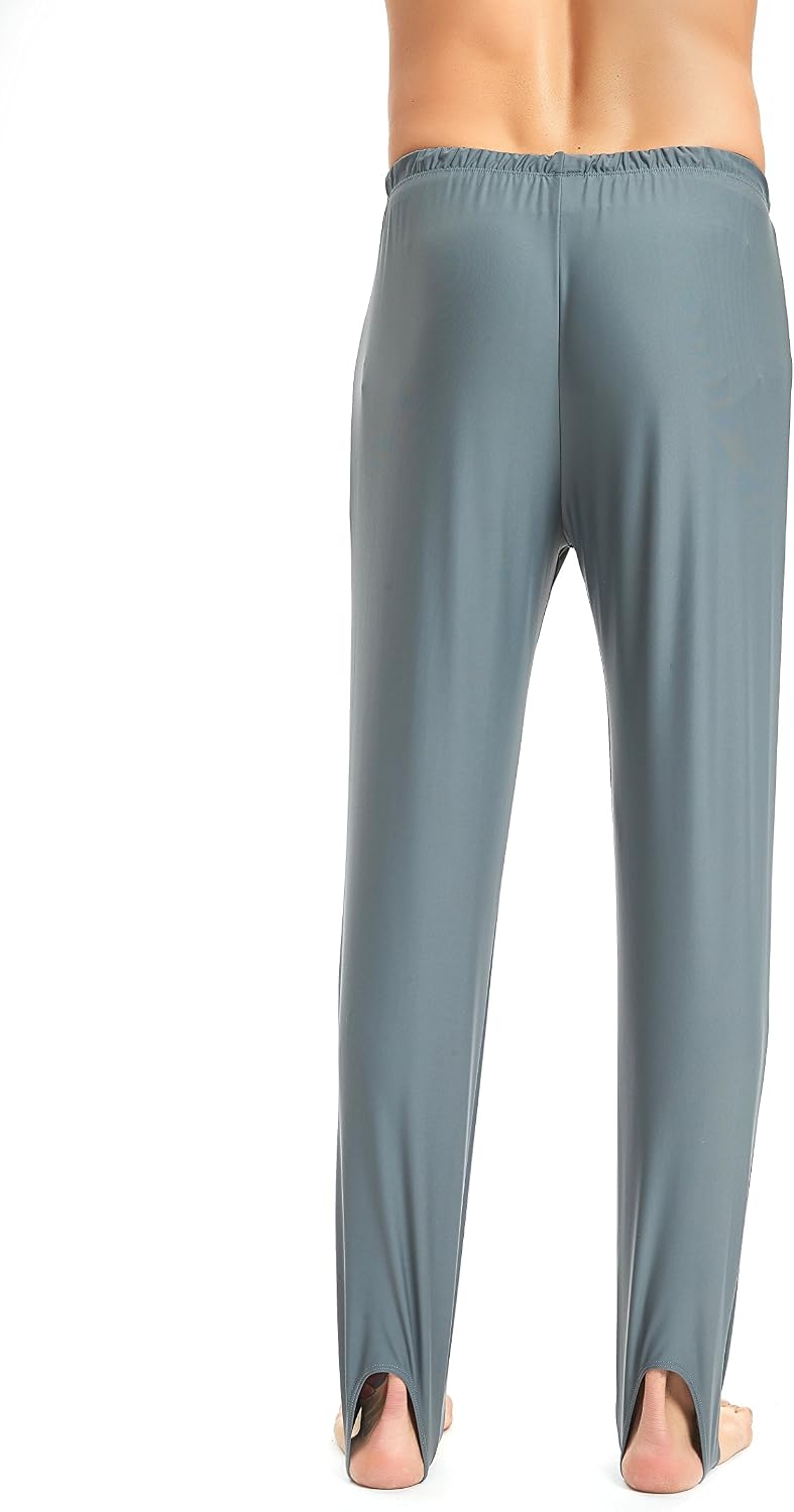 Mens and Boys Gymnastics Pants Leotard Youth Ballet Tights Stirrup Pants for Dance Yoga Practice Athletic