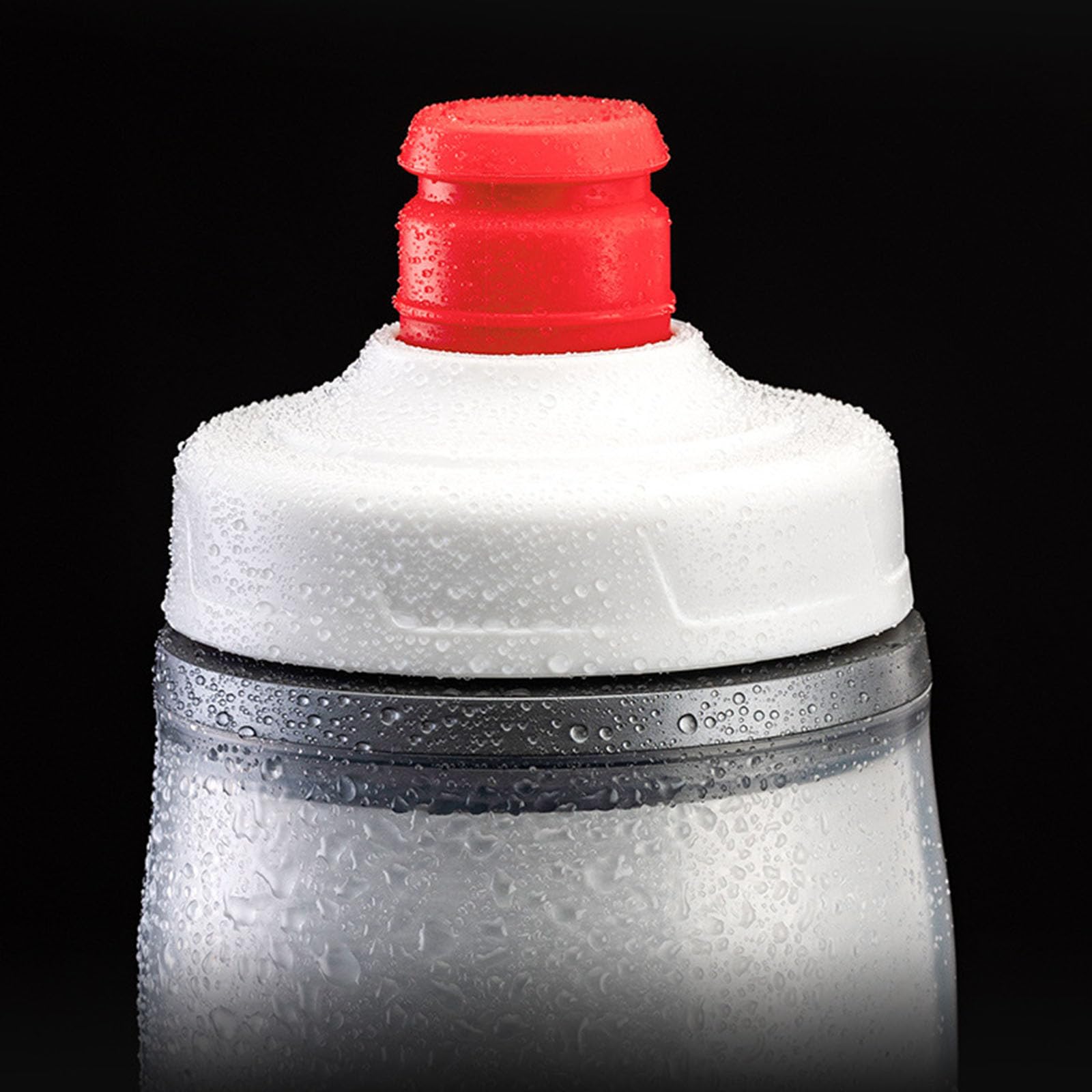 High Flows Boquillas Universales Botellas de agua para bicicleta, botellas de ciclismo con doble aislamiento para fitness al aire libre, botella térmica con exprimidor