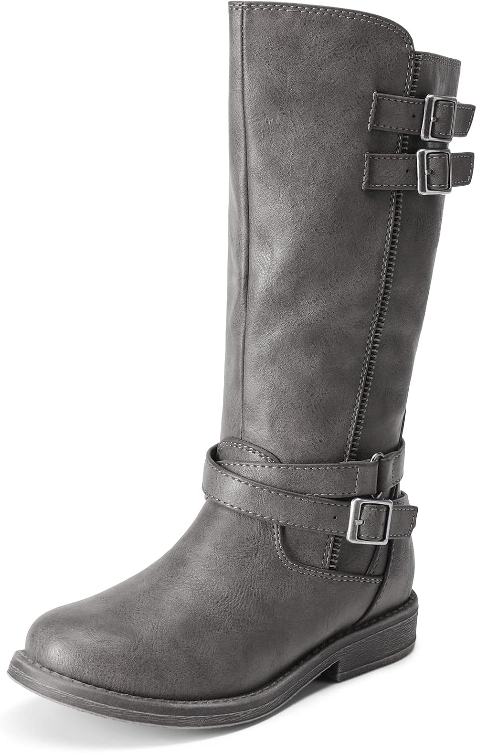 DREAM PAIRS Girls Knee High Boots