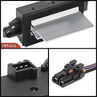 Vista 7 de A-Premium [Solo 3 pines] Módulo de control de resistencia del motor del ventilador de CA compatible con Chevrolet Silverado Avalanche Suburban Tahoe