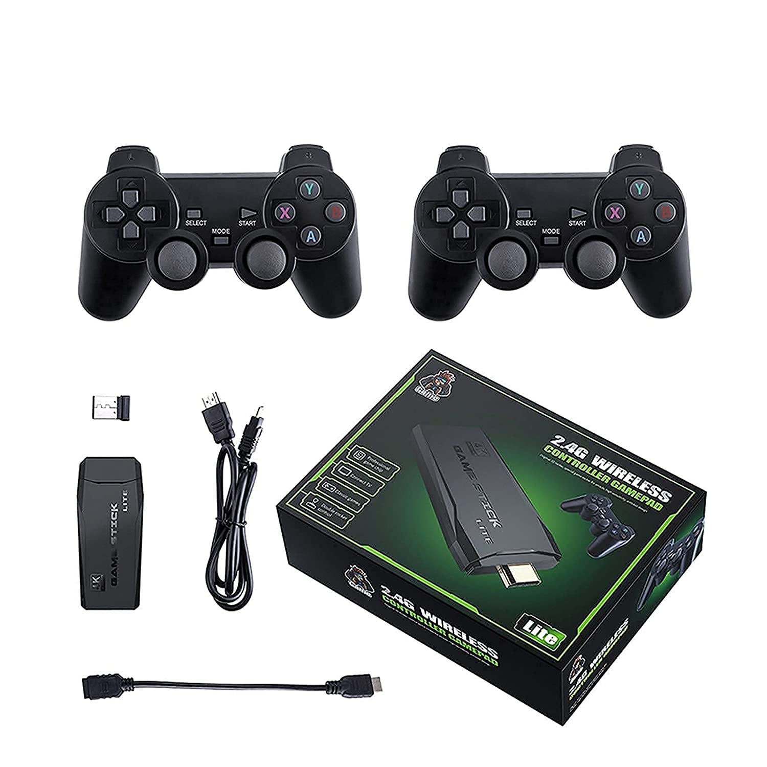 Buy HDMI Wireless TV Video Game Console Stick 15000 Games with 