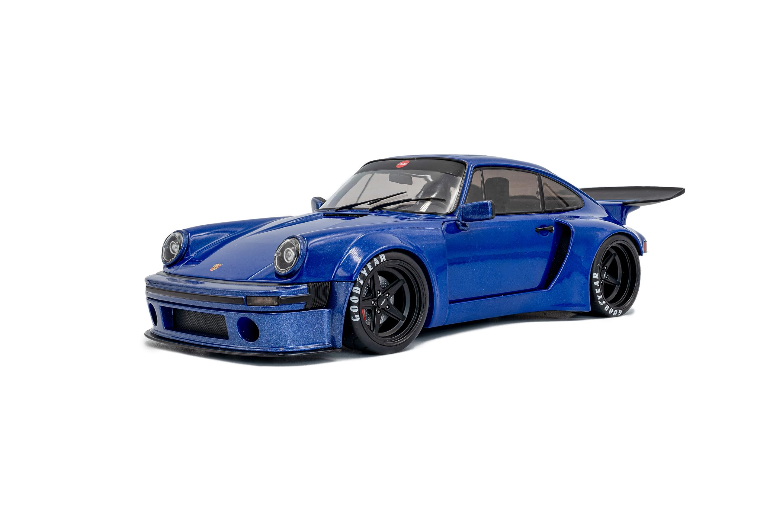 Solido 1:18 KS-R 2024 Die-Cast Model - Dark Blue Metallic - Detailed Replica in Window Box with Plastic Base - Collector's Model Car