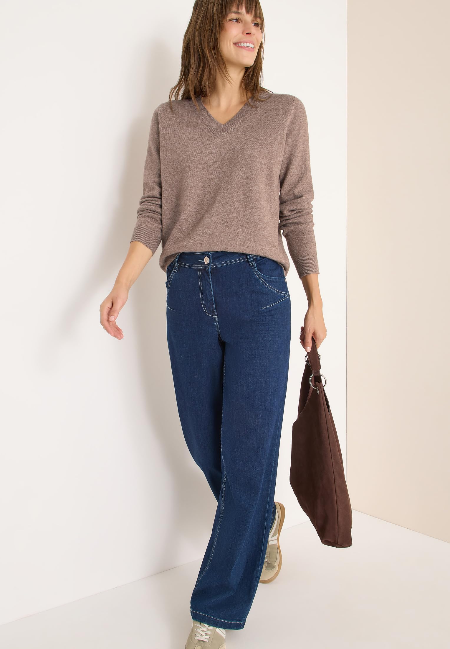 Cecil Kuscheliger V-Neck Pullover