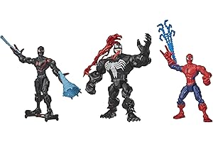 Spider-Man and Venom Mashers Collection: Web-Slinging Superheroes Unite!