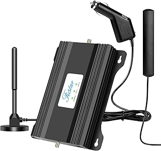 RV Cell Phone Signal Booster for Car RV Truck OTR Vehicle Car Cell Phone Booster RV 5G 4G LTE Band 13, 12, 17 Verizon T Mobile Signal Booster RV AT&T Signal Booster RV Cell Booster Extender for Car RV