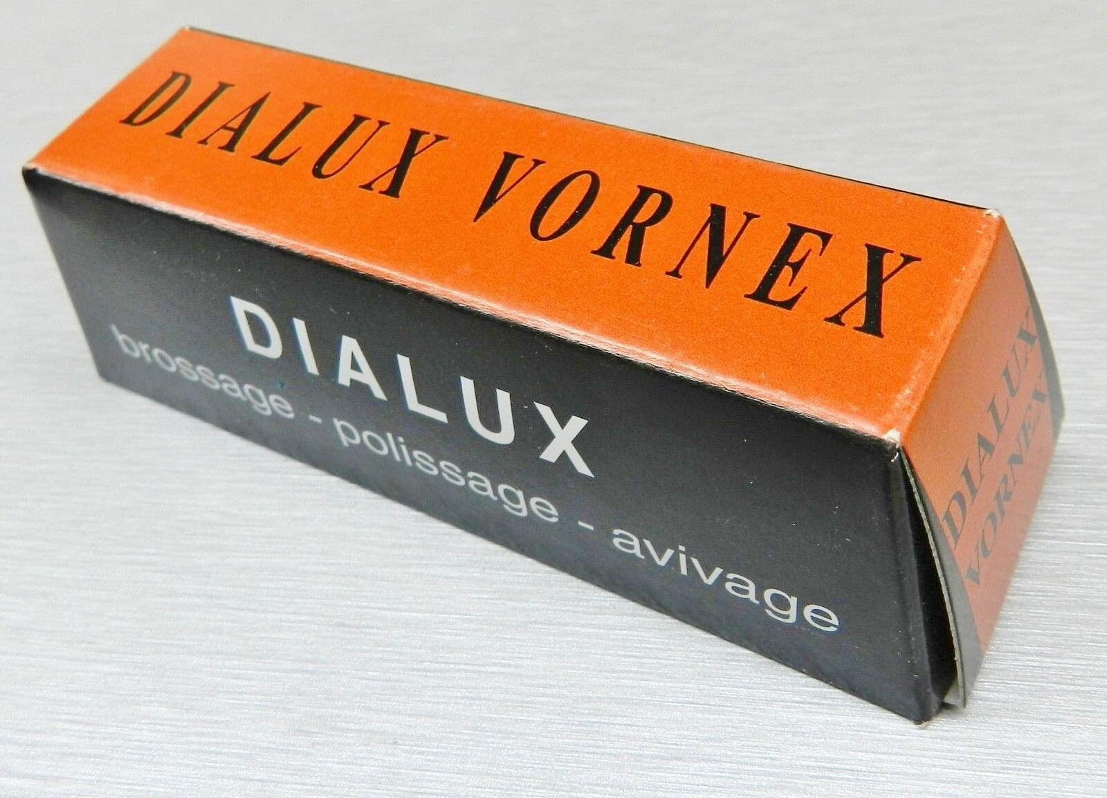 Tripoli Dialux Vornex Orange Pre-Polish Cutting Compound for Metals