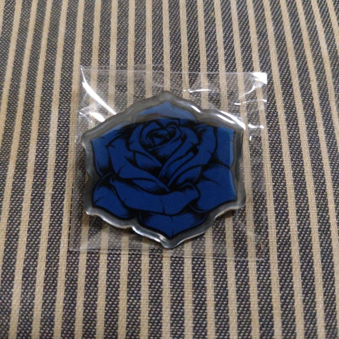 Amazon.co.jp: Ado ピンバッジ ピンズ ガチャ マーズ 青薔薇
