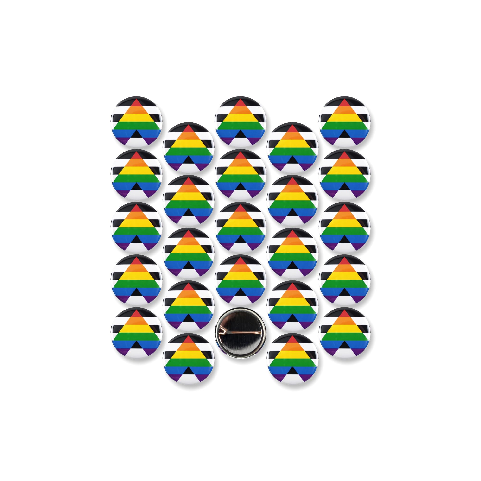 Badge de sensibilisation Ally Pride 2,5 cm contre les discriminations
