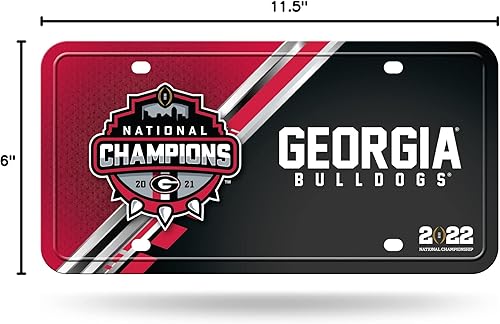 Miniatura 8 de Rico Industries NCAA Georgia Bulldogs