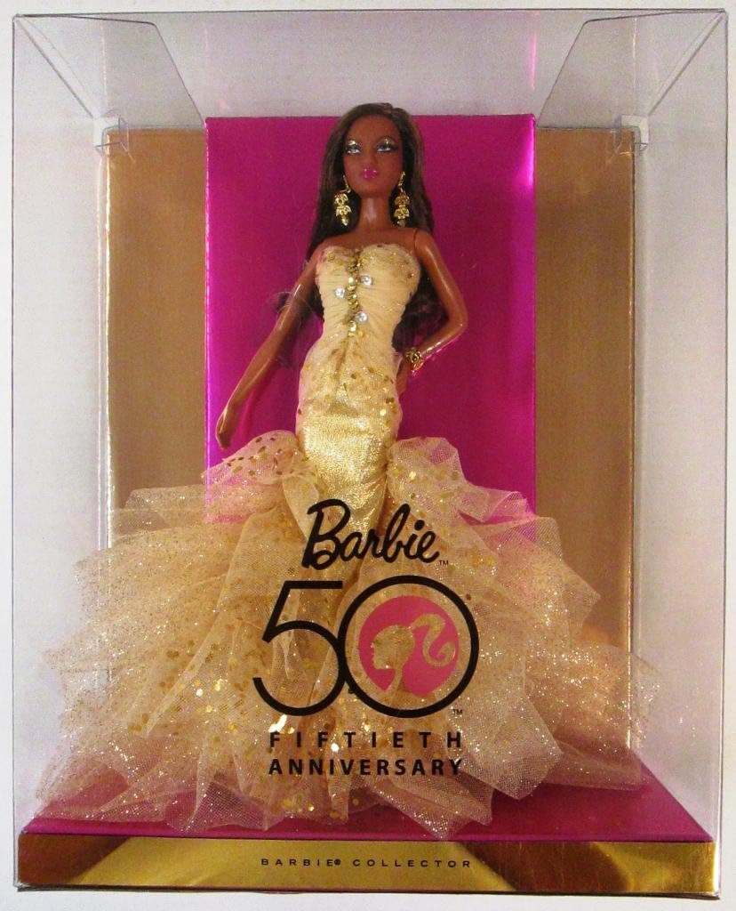 Barbie 50th Anniversary Barbie Glamour African American Doll