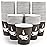 LITOPAK 270 Pack 10 oz Paper Cups, Brown Disposable Hot Coffee Cups for Party, Picnic, Travel, and Events