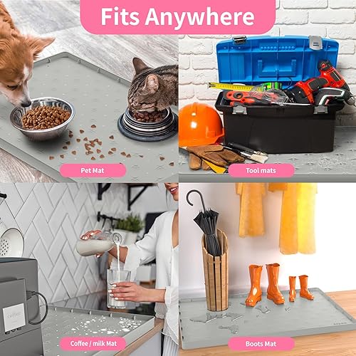 Miniatura 6 de Tapetes para debajo del fregadero, tapete para debajo del fregadero, tapete pequeño para debajo del fregadero, tapete pequeño con orificio de