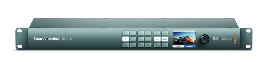 その他 Blackmagic Design Smart Videohub 12x12 Smart Videohub CleanSwitch 12x12 | Blackmagic Design Store