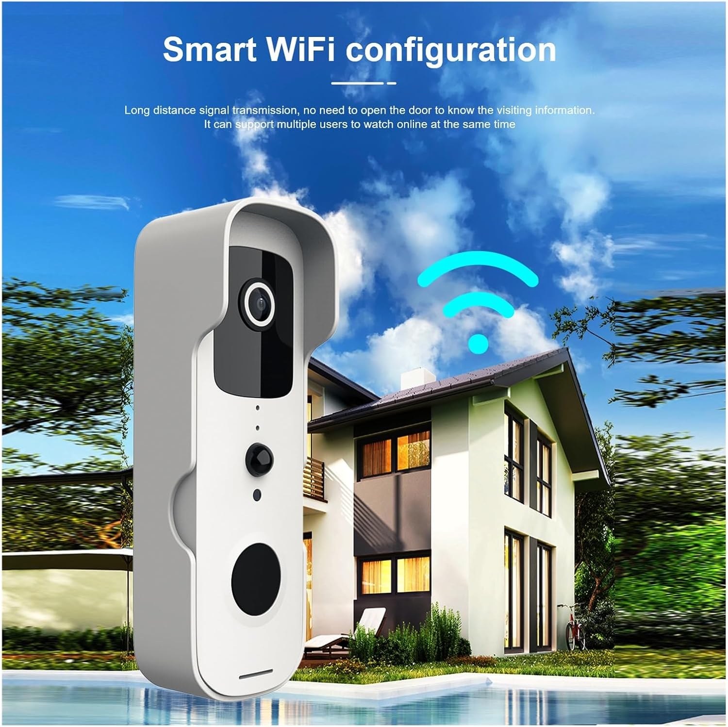 Doorbell camera connecting to WiFi
