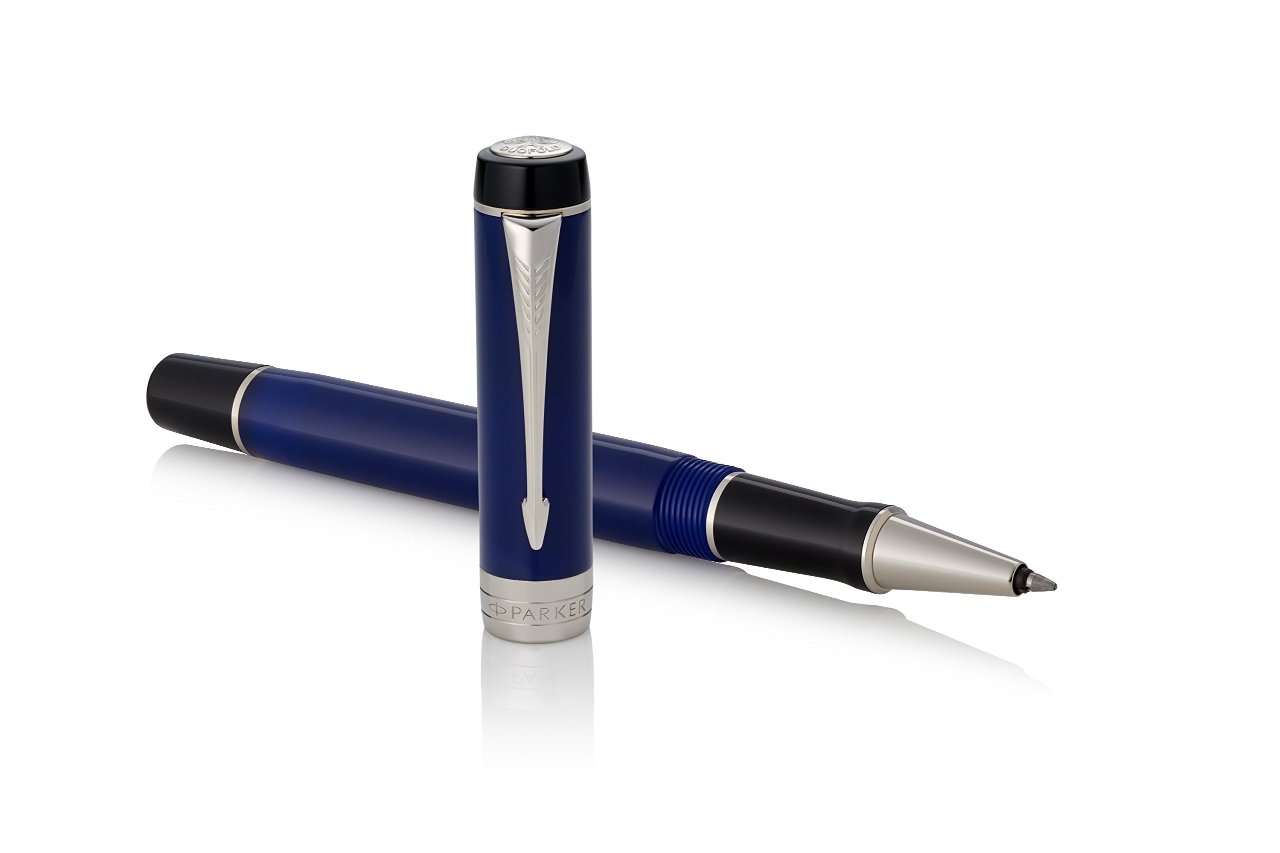 Amazon | Parker Duofoldローラーボールペン、Prestigeルテニウム