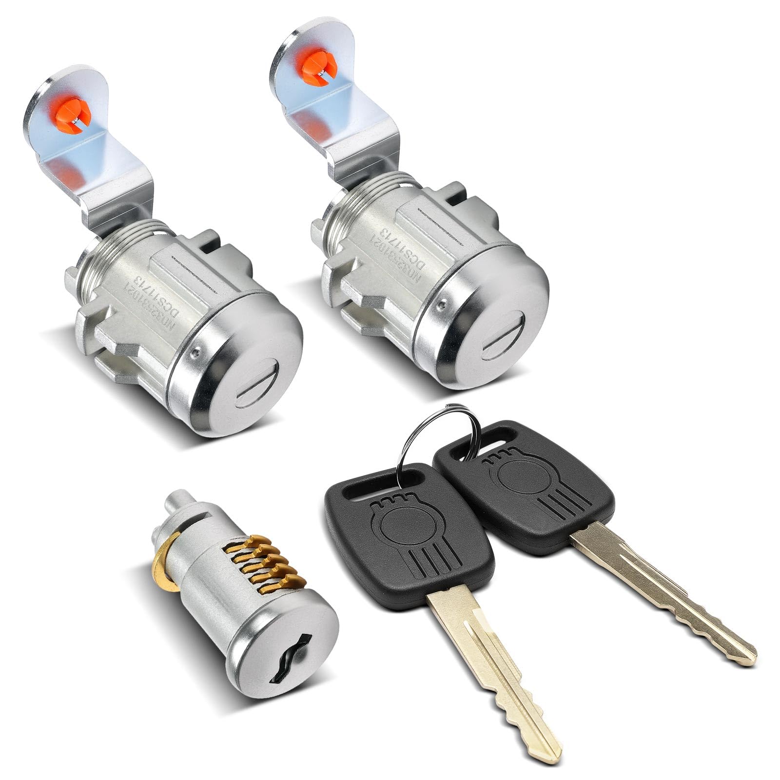 Photo 1 of A-Premium Door Lock Cylinder with Keys Compatible with Kenworth T800, T660