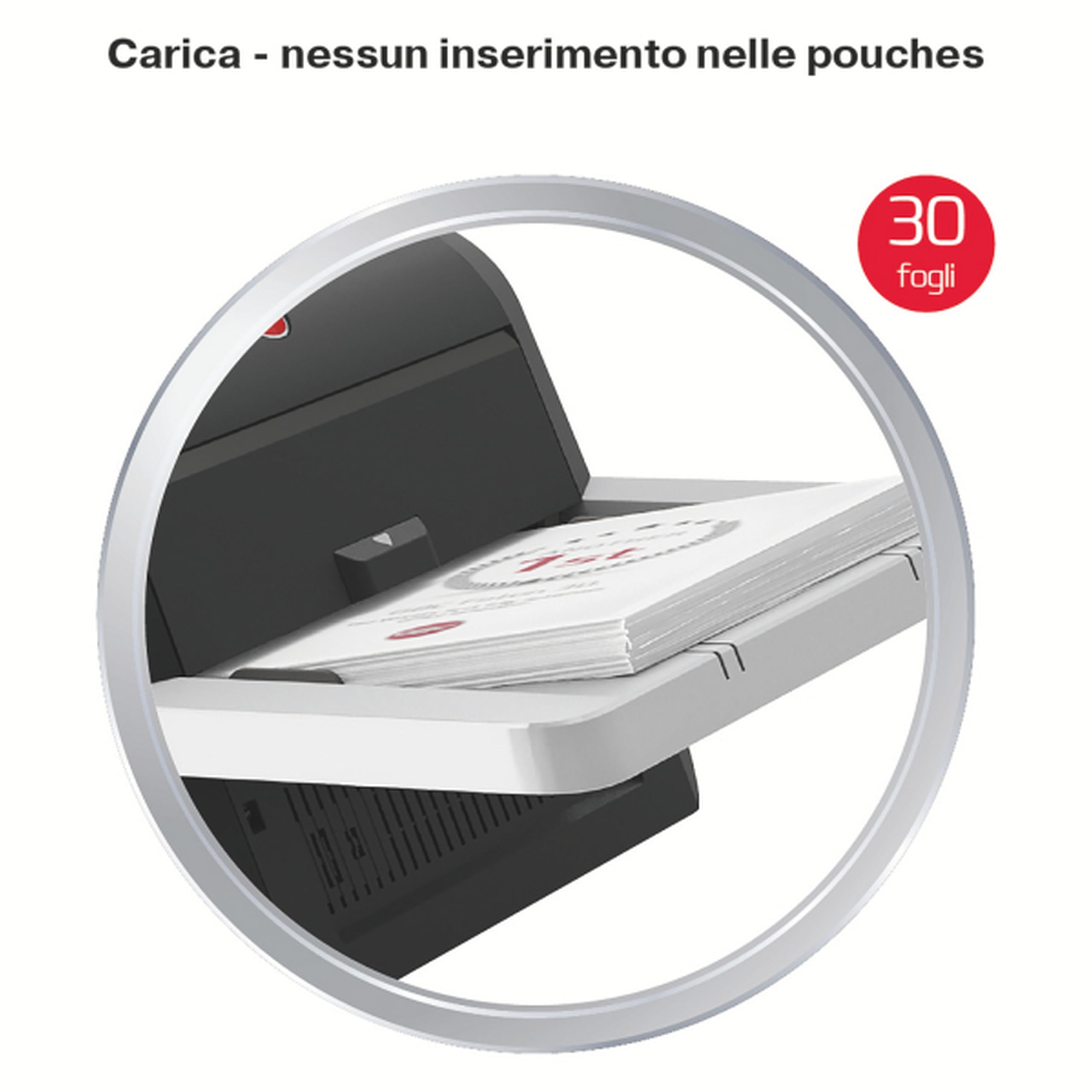GBC Foton 30 - Plastificatrice a caldo da ufficio automatica A3, Plastistificazione facile veloce con bobine a cartuccia automatica, Nero, 4410011