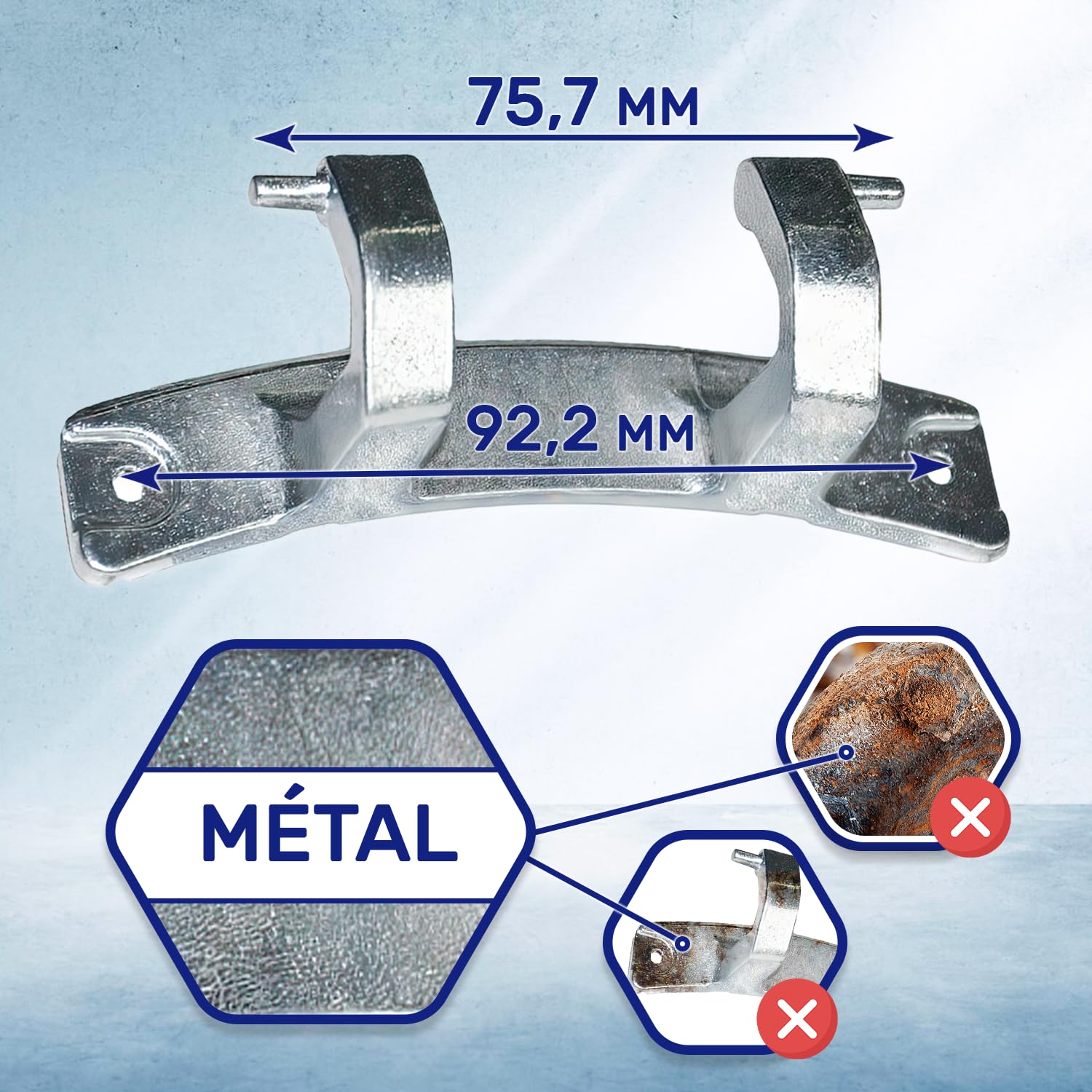 Charnière De Porte De Machine à Laver - OMABETA - Alliage D'aluminium