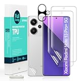 2 Pcs Screen Protector For Redmi Note 13 Pro&plus; 5G&sol;Redmi Note 13 Pro Plus 5G 6&period;67"&comma;Flexible TPU Film&comma;With 1Pc Camera Lens Protector&comma;1Pc Back Film&comma;Bubble Free&lbrack;Easy to install&rsqb;