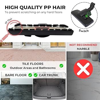 Amazon.co.jp: Miele掃除機対応交換用掃除機ヘッド | 低パイル
