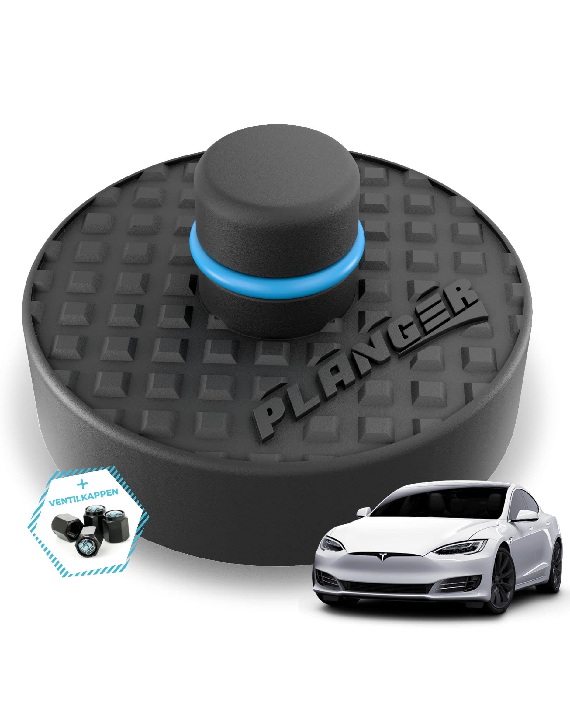 Adaptateur Jack Plat Tesla PLANGER Kit Incassable Garantie 10 Ans