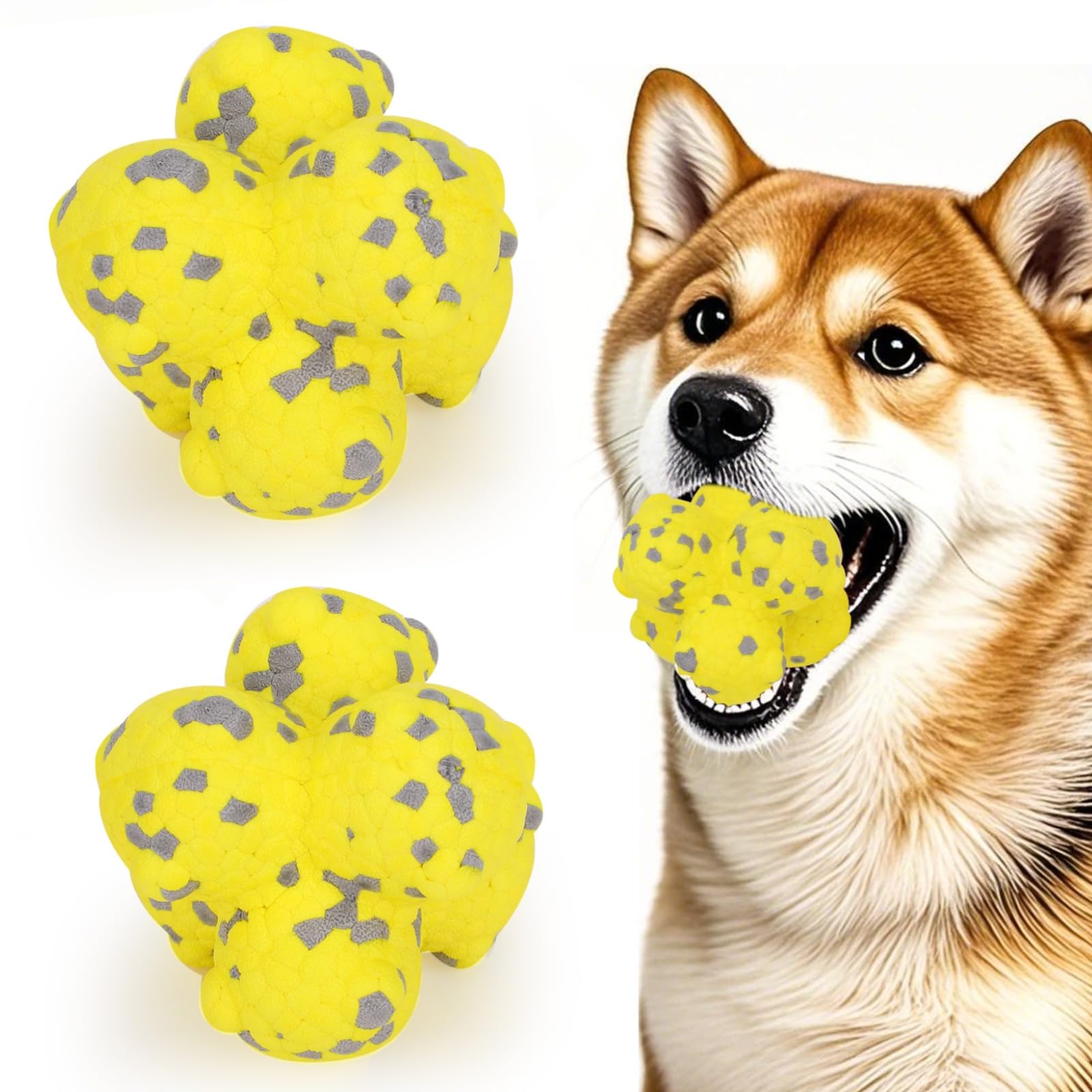 Dog Balls for Aggressive Chewers ETPU Dog Toy Ball Float Tennis Balls for Dogs Aggressive Chewers Indestructible Tennis