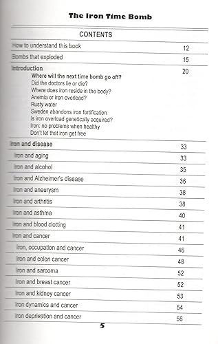 Miniatura 3 de The Iron Time Bomb How Iron Adversely Affects Your Health How to Use Nature's Mineral Chelator IP6 Rice Bran Extract for Better Health