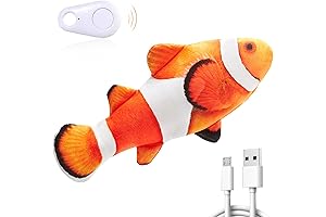 Potaroma Catnip Flopping Fish Cat Interactive Toys