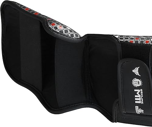 Miniatura 4 de Mytra Fusion Shin Guards MMA, Muay Thai Shin Guards  Shin Instep Protection for Kickboxing, Training, BJJ, Sparring, Boxing Gear and Martial Arts