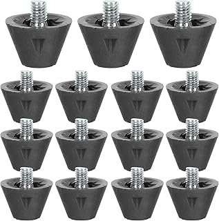 Sosoport 25 Uds. Clavos para Zapatos de Pista Zapatos de Campo Clavos de Repuesto Zapatos Antideslizantes Accesorios para Uñas Zapatos Deportivos de Fútbol Tacos de 16Mm