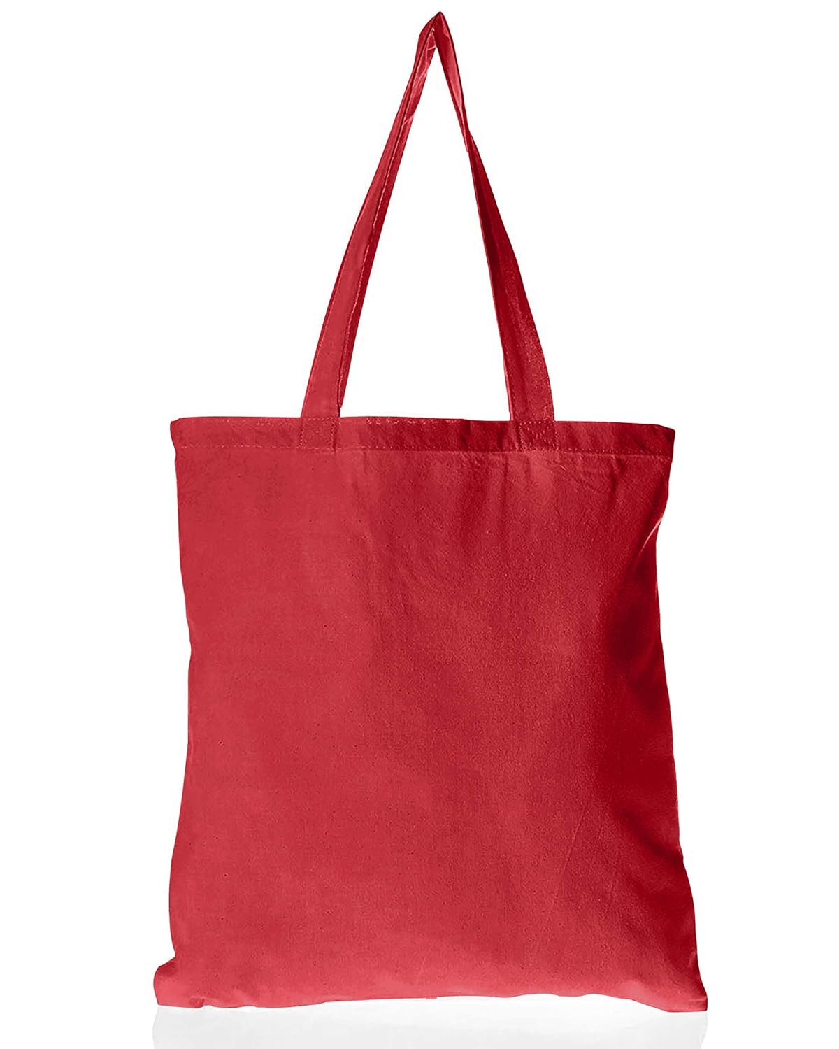Blank Canvas Tote Bags in Bulk 12 Pack Reusable Plain Cotton Canvas