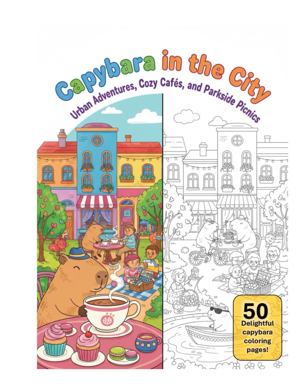 Capybara in the City: Urban Adventures, Cozy Cafés, and Parkside Picnics