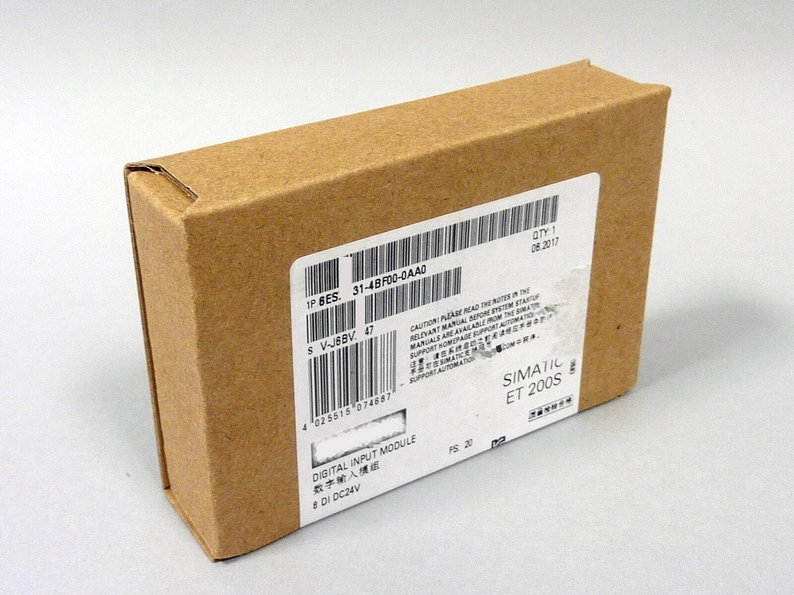 LYEUXHJPX 6ES7131-4BF00-0AA0 Electronics Module PLC Module 6ES7 131-4BF00-0AA0