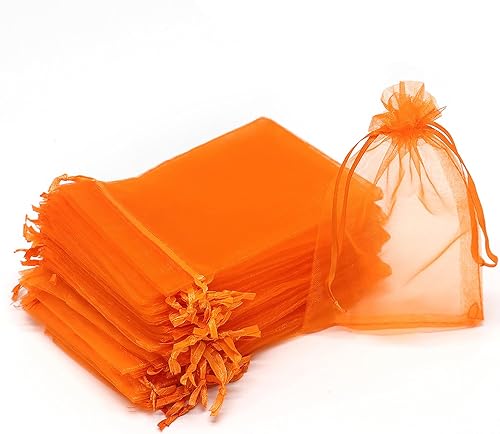Miniatura 101 de Dealglad 100pcs Drawstring Organza bolsas de joyería caramelo para fiestas, casamientos, regalos Negro