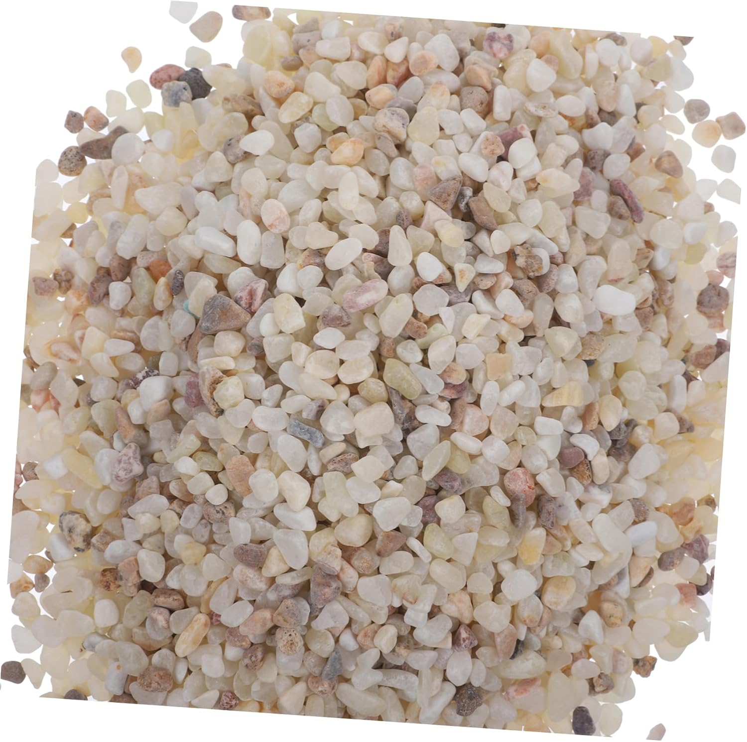 1set Natural Polished Aquarium Gravel for Fish Tank Decorative Substrate for Freshwater Plants Smooth Fish Tank Rocks for Aquatic Decor and Vase Fillers