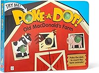 Melissa & Doug Poke-a-Dot Old MacDonald's Farm Interactive Pop Book - Sensory Educational Toy for Toddlers Ages 3+ FSC Certified