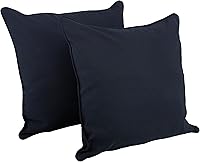 Vista 17 de Blazing Needles Almohadas de piso de sarga con cable (juego de 2), 25", lima Mojito