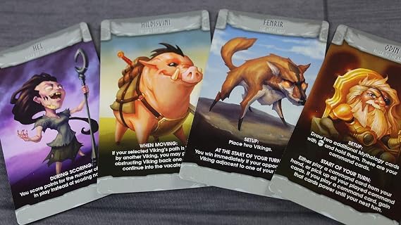 Grey Fox Games Ragnarocks | Abstract Strategy Game | Take on The Role of a Viking | 2-6 Player | 20 Minutes