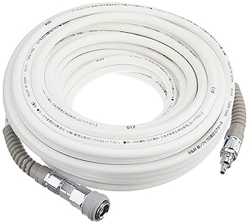 Amazon.co.jp: H&M 超ソフトプロ高圧エアーホース20m 内径6×外径