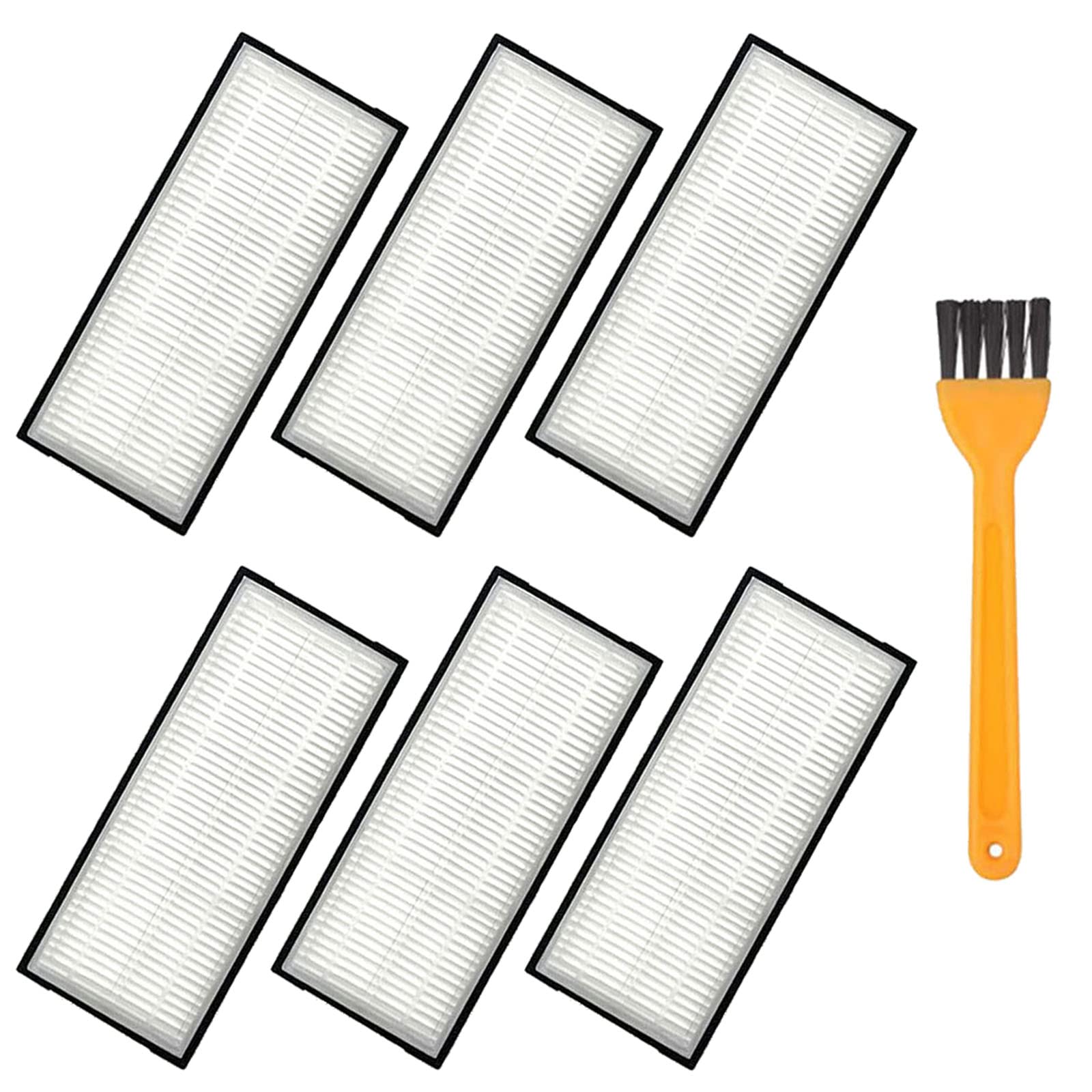 Rjnlsc8 Packs Replacement Filters Parts Compatible for Roborock Xiaomi S7 T7S T7S Plus Robotic Vacuum ,8 Filters, 1 Cleaning Tools