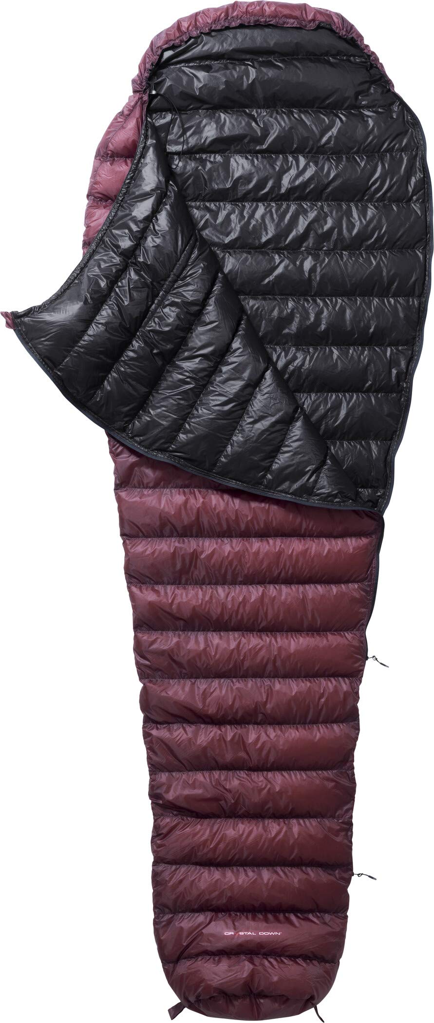 YETI Fever Ultra, Copper/Black Daunenschlafsack Schlafsack, Größe M Sport & Freizeit